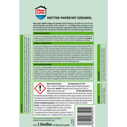 Artikelbild 2 für Nexa Lotte® Mottenschutz Mottenpapier Lavendel-Öl kann variieren, 1 St., Artikelnummer 641637