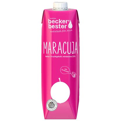 Artikelbild 2 für beckers bester MARACUJA Fruchtnektar 6x 1,0 l, Artikelnummer 653046