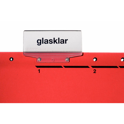 Artikelbild 4 für LEITZ Hängehefter ALPHA® 1984 Karton rot DIN A4 1x kaufmännische Heftung, 5 St., Artikelnummer 322110