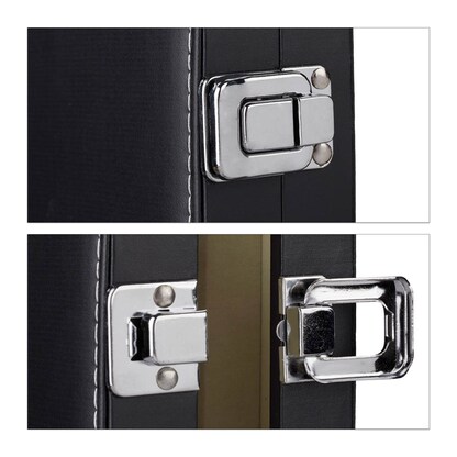 Artikelbild 6 für relaxdays Backgammon Koffer Brettspiel, 1 St., Artikelnummer 366887