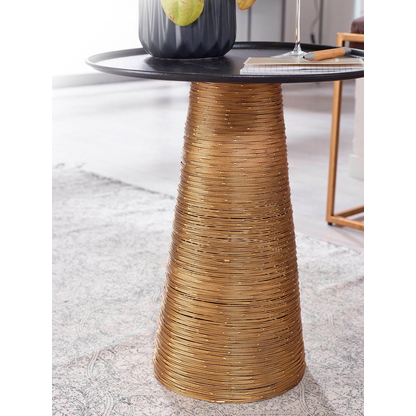 Artikelbild 6 für WOHNLING Beistelltisch rund Eisen gold 40,0 x 40,0 x 45,0 cm, 1 St., Artikelnummer 166369