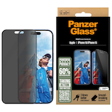 Artikelbild 1 für PanzerGlass™ Privacy Display-Blickschutzglas für Apple iPhone 15, iPhone 16, Artikelnummer 450789
