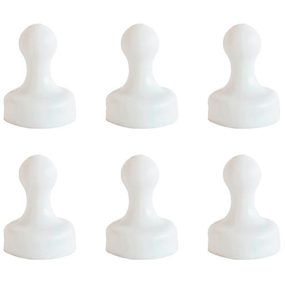 Artikelbild 5 für ALLboards Magnet weiß, Metall 1,9 x 2,5 cm, 6 St., Artikelnummer 503229