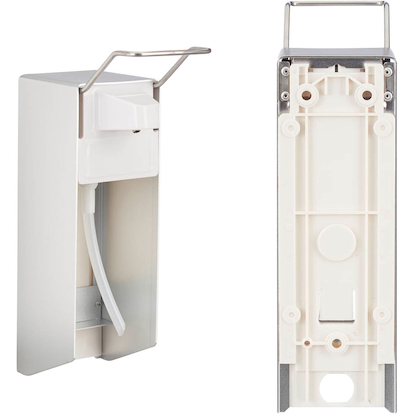 Artikelbild 3 für relaxdays Desinfektionsspender 10024242_0 silber Kunststoff 0,5 l, 1 St., Artikelnummer 300051