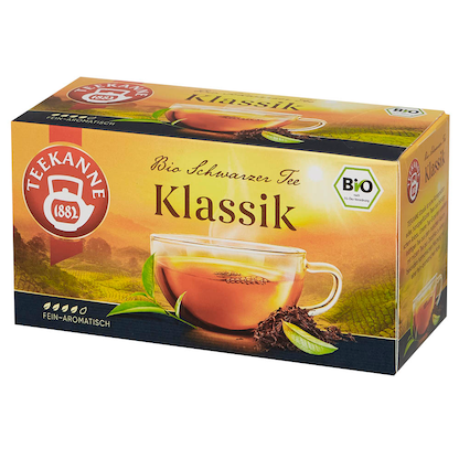 Artikelbild 3 für TEEKANNE Bio Schwarzer Tee Klassik Bio-Tee 20 Portionen, Artikelnummer 778623