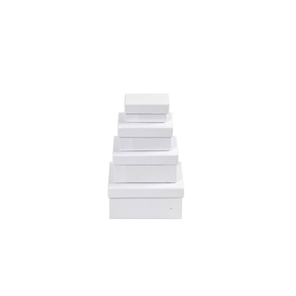 Artikelbild 3 für Creativ Company Geschenkboxen-Set weiß, 1 Set, Artikelnummer 232498