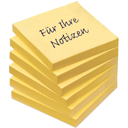 Artikelbild 2 für Post-it® Super Sticky Notes Haftnotizen extrastark 654-S6 gelb, 6 Blöcke, Artikelnummer 442087