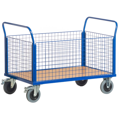 Artikelbild 3 für Rollcart Paketwagen 02-6118 blau 80,0 x 137,0 x 99,0 cm, Artikelnummer 277412