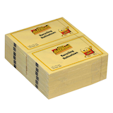Artikelbild 1 für office discount Recycling Haftnotizen gelb, 12 Blöcke, Artikelnummer 238319