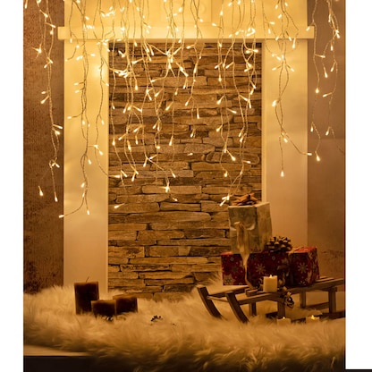 Artikelbild 9 für Idena 400er Eiszapfen LED Lichterkette transparent 10,3 m, 1 St., Artikelnummer 761803