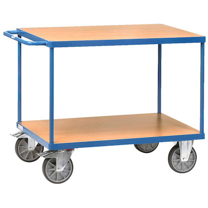 Artikelbild 3 für fetra Tischwagen 2402 blau 70,9 x 119,7 x 90,0 cm, Artikelnummer 746467