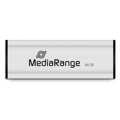 Artikelbild 3 für MediaRange USB-Stick schwarz, silber 64 GB, 1 St., Artikelnummer 435596