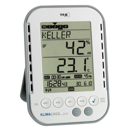 Artikelbild für TFA® 30.3039 Hygrometer weiß, Artikelnummer 887479