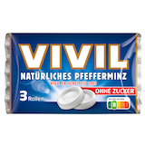 Artikelbild 1 für VIVIL® Pfefferminz ohne Zucker Bonbons 84,0 g, Artikelnummer 149589