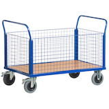 Artikelbild 1 für Rollcart Paketwagen 02-6118 blau 80,0 x 137,0 x 99,0 cm, Artikelnummer 277412