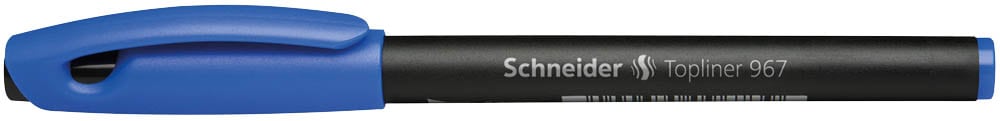 Schneider Topliner 967 Fineliner blau 0,4 mm, 10 St. | office discount