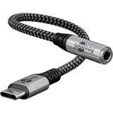 Artikelbild 1 für goobay USB C/3,5 mm Adapter, Artikelnummer 557409