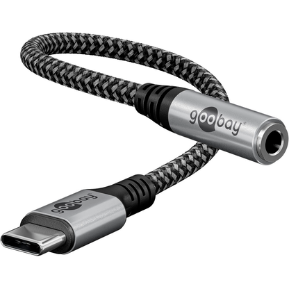 Artikelbild für goobay USB C/3,5 mm Adapter, Artikelnummer 557409