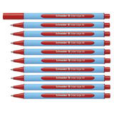 Artikelbild 1 für Schneider Kugelschreiber Slider Edge hellblau/rot, Schreibfarbe: rot, 10 St., Artikelnummer 568394