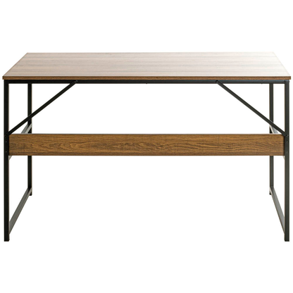 Artikelbild 3 für HAKU Möbel Schreibtisch schwarz, eiche rechteckig, Wangen-Gestell schwarz 120,0 x 60,0 cm, Artikelnummer 772422