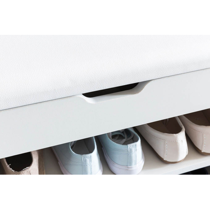 Artikelbild 5 für WOHNLING Schuhschrank, WL5.261 weiß 1 Fachboden 60,0 x 30,0 x 40,0 cm, Artikelnummer 906384