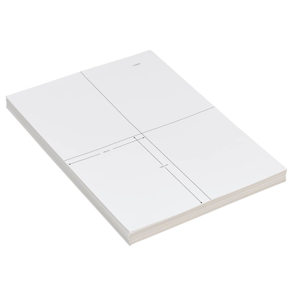 Artikelbild 9 für office discount Etiketten weiß 105,0 x 148,0 mm, 100 Blatt, Artikelnummer 711622