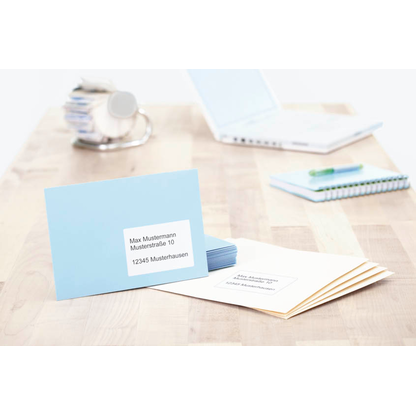 Artikelbild 2 für HERMA Adressetiketten 8635 weiß 99,1 x 38,1 mm, 10 Blatt, Artikelnummer 517706