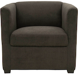 Artikelbild 1 für DOMO Collection Sessel BOB braun schwarz Stoff 72,0 cm 75,0 cm, 1 St., Artikelnummer 764524