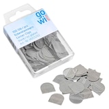 Artikelbild 1 für Gowi Eckenklammern silber 1,9 x 1,8 cm, 100 St., Artikelnummer 721347