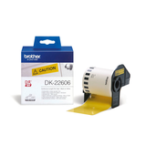 Artikelbild 1 für brother Endlosetikett für Etikettendrucker DK22606 gelb, 62,0 mm, 1 x 1 Etiketten, Artikelnummer 556753