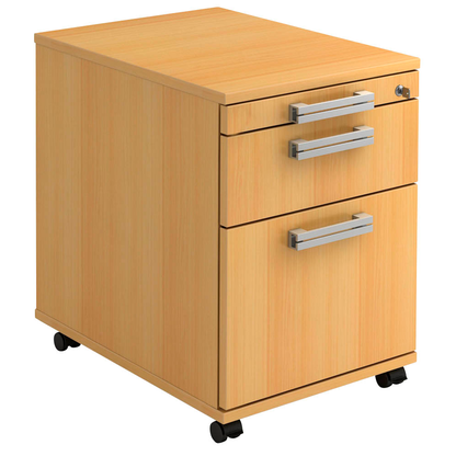 Artikelbild für HAMMERBACHER AC20 NU Rollcontainer buche 3 Auszüge 42,8 x 58,0 x 59,0 cm, Artikelnummer 865319