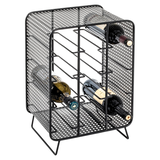 Artikelbild 1 für HAKU Möbel Weinregal schwarz 30,0 x 24,0 x 46,0 cm, 1 St., Artikelnummer 491474