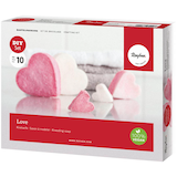 Artikelbild 1 für Rayher Seifen-Set Knetseife Love rosa, Artikelnummer 851089