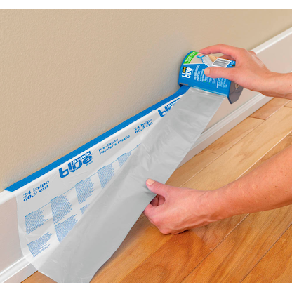 Artikelbild 5 für Scotch Blue™ Abdeckfolie mit Abroller transparent 60,9 cm x 27,4 m 1 Rolle, Artikelnummer 571129