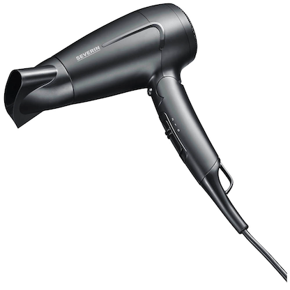 Artikelbild 2 für SEVERIN HT 0159 Reisehaartrockner schwarz 1600 W, Artikelnummer 558657