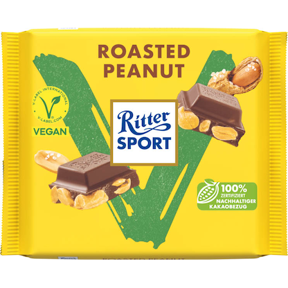 Artikelbild für Ritter SPORT Roasted Peanut Schokolade 100,0 g, Artikelnummer 585769