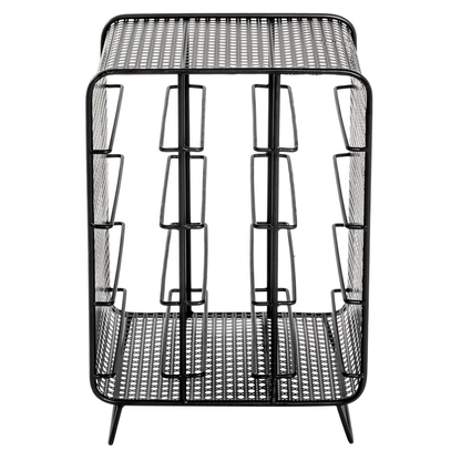 Artikelbild 3 für HAKU Möbel Weinregal schwarz 30,0 x 24,0 x 46,0 cm, 1 St., Artikelnummer 491474