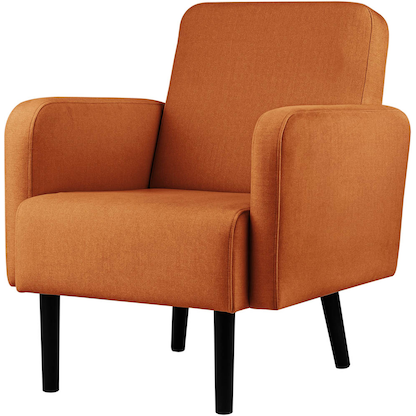 Artikelbild 2 für meet powered by PAPERFLOW Sessel LISBOA braun schwarz Stoff 71,0 x 81,5 x 83,0 cm, 1 St., Artikelnummer 850687