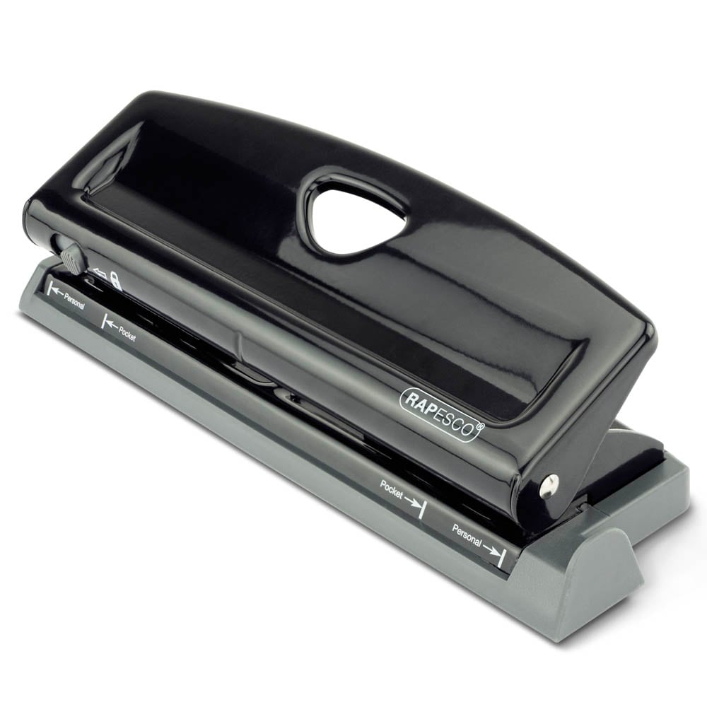 Locher RAPESCO® Locher für Terminplaner 1725 schwarz, 1 St. | office discount
