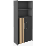 Artikelbild 1 für Kerkmann Regalschrank Oxford, 13000235 anthrazit 80,0 x 36,0 x 183,0 cm, 1 St., Artikelnummer 802738