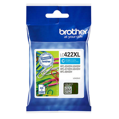 Artikelbild 2 für brother LC-422XLC cyan Druckerpatrone, Artikelnummer 726234