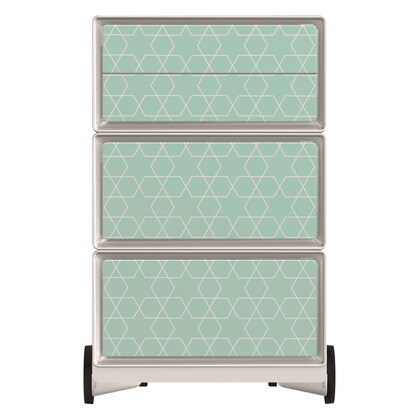 Artikelbild 3 für PAPERFLOW easyBox Colour Rollcontainer weiß, bunt 60123 4 Auszüge 39,0 x 43,6 x 64,2 cm, Artikelnummer 215081