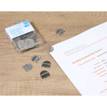 Artikelbild 5 für Gowi Eckenklammern silber 1,9 x 1,8 cm, 100 St., Artikelnummer 721347