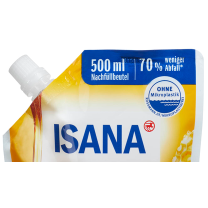 Artikelbild 5 für ISANA Milch & Honig Flüssigseife Nachfüllpackung 500 ml, Artikelnummer 386567