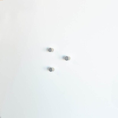 Artikelbild 5 für ALLboards Magnet silber, Metall 1,0 x 1,0 cm, 6 St., Artikelnummer 503104