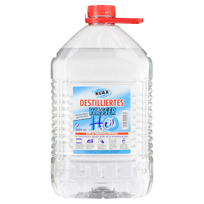 Artikelbild für KLAX® Destilliertes Wasser 5 l, Artikelnummer 365329