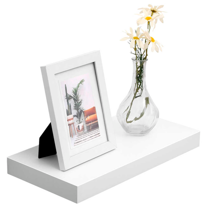 Artikelbild für VASAGLE Wandregal weiß 40,0 x 20,0 x 3,8 cm, 1 St., Artikelnummer 759637