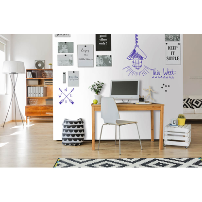 Artikelbild 4 für Legamaster selbstklebende Whiteboardfolie WRAP-UP blanko 150,0 x 101,0 cm, 1 St., Artikelnummer 798811