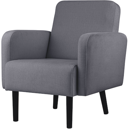 Artikelbild 2 für meet powered by PAPERFLOW Sessel LISBOA grau schwarz Stoff 71,0 x 81,5 x 83,0 cm, 1 St., Artikelnummer 850877