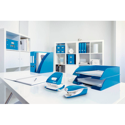 Artikelbild 3 für LEITZ Briefablage WOW blau DIN A4, 1 St., Artikelnummer 658419